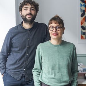Jérémy Emsellem et Solène Lebon Couturier, les cofondateurs de la marque Ciment Paris.