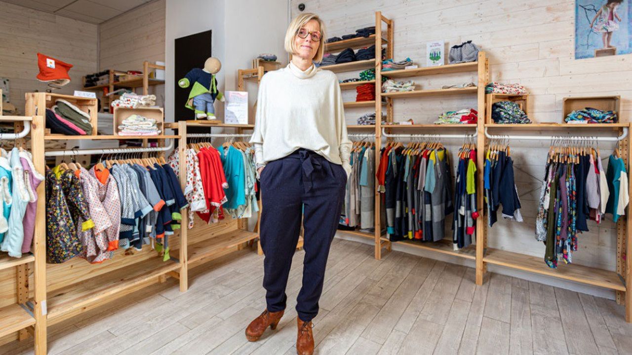 Mariètte Payeur van der Woude a créé Little Woude, une marque de mode durable pour enfants, il y a 10 ans.