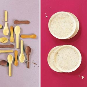 Morgane Jarny et Thomas Launay ont fondé en janvier 2019 Switch Eat, une marque de vaisselle comestible.
