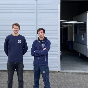 Robin Rouja et Nicolas Faëlli, cofondateurs de Beau Comme Un Camion.