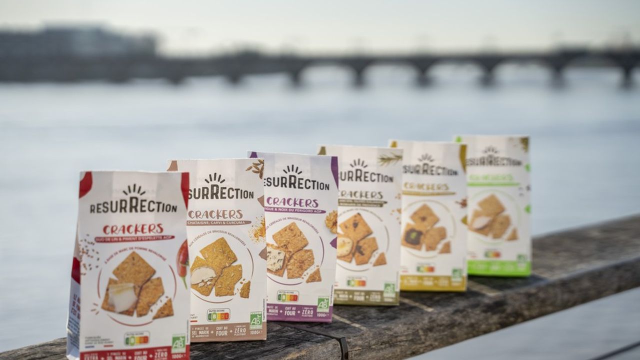 La marque de biscuits bio Résurrection a testé l'internalisation, quatre ans après la création de la société, située près de Bordeaux.