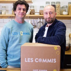 Cyril Francin (à gauche) et Clément Chanéac (à droite), les cofondateurs de l'entreprise Les Commis.