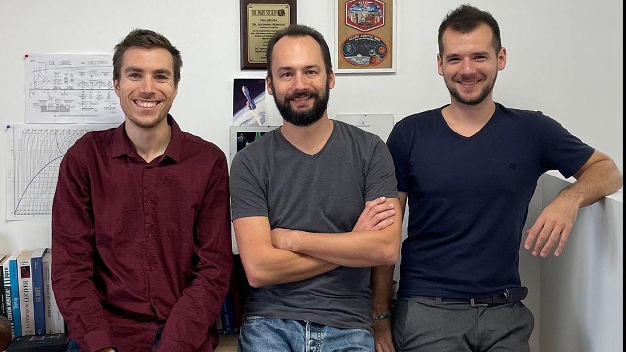 La jeune pousse a été fondée en 2019 par trois ingénieurs, Vincent Rocher, Alexandre Mangeot et Sylvain Bataillard.