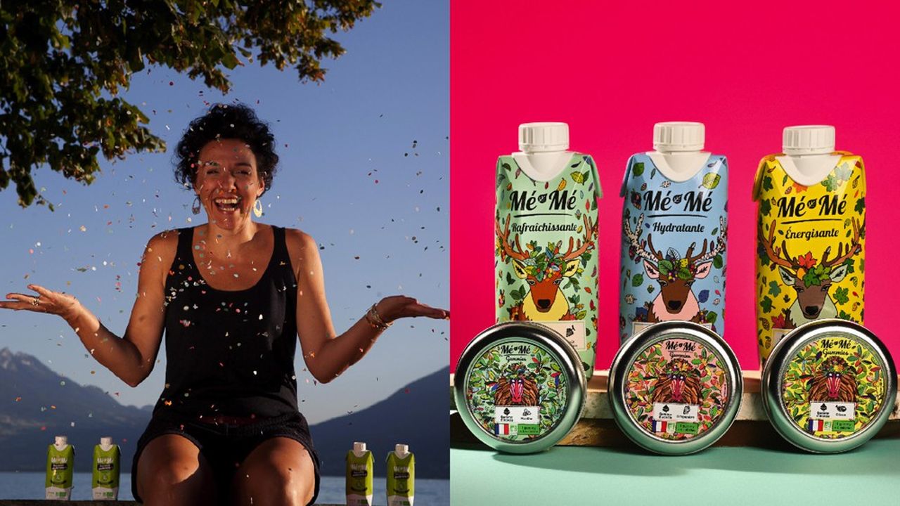 Caroline Liault a fondé Mé Mé, qui commercialise des boissons à base de thé et de sève d'arbre, en 2018.