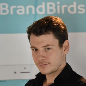 Jérémie Dufoix, cofondateur de la start-up Brandbirds.