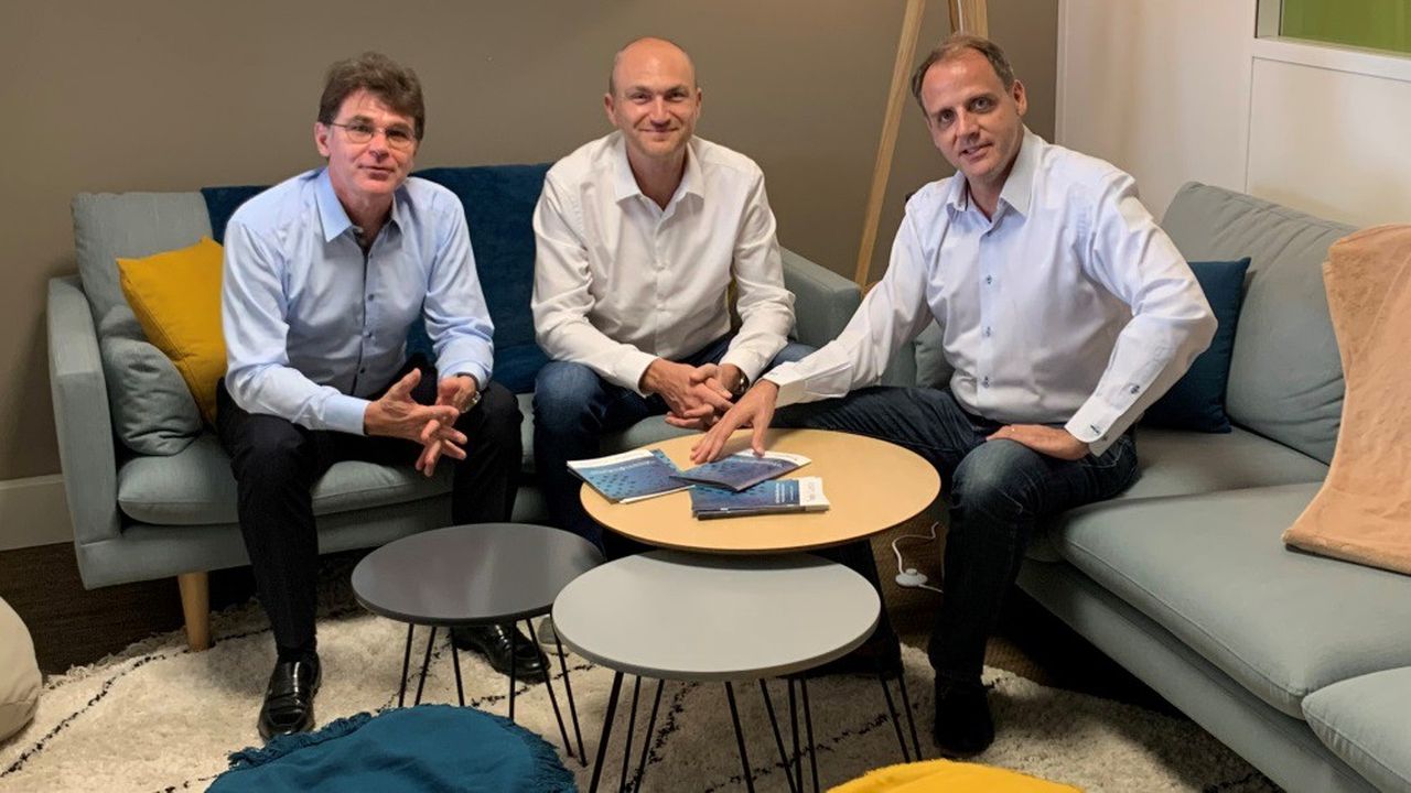 Stéphane Dehoche, Thomas Boudier et Arnaud Chapis ont cofondé Imagino, une plateforme de données clients.