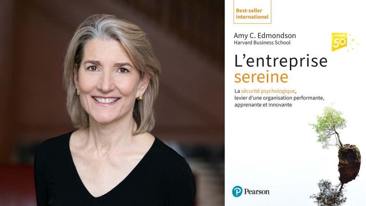 Amy C. Edmondson est l'autrice du livre « L'entreprise sereine. La sécurité psychologique, levier d'une organisation performante, apprenante et innovante », paru aux éditions Pearson en juin 2022.