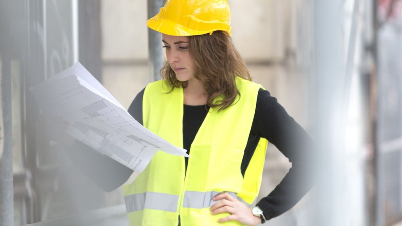 Les femmes ont créé seulement 2,4 % des entreprises individuelles dans le bâtiment et les travaux publics en 2018.