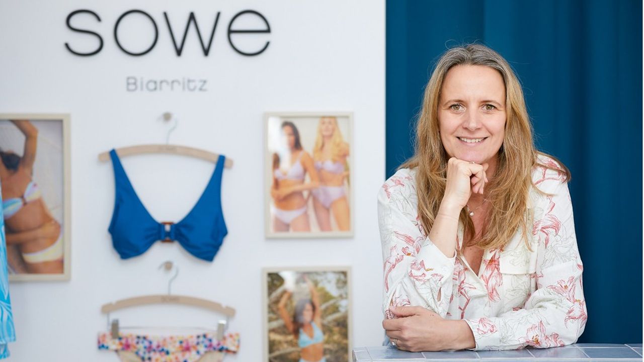 Perrine Tulasne est la fondatrice de la marque de maillots de bain, Sowe Biarritz.