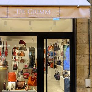 Boutique de maroquinerie bordelaise De Grimm.