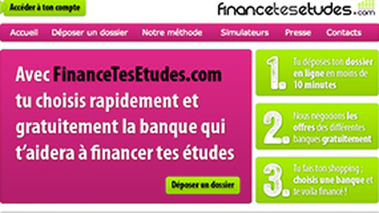 Financetesetudes.com : premier courtier de prêts étudiant en ligne