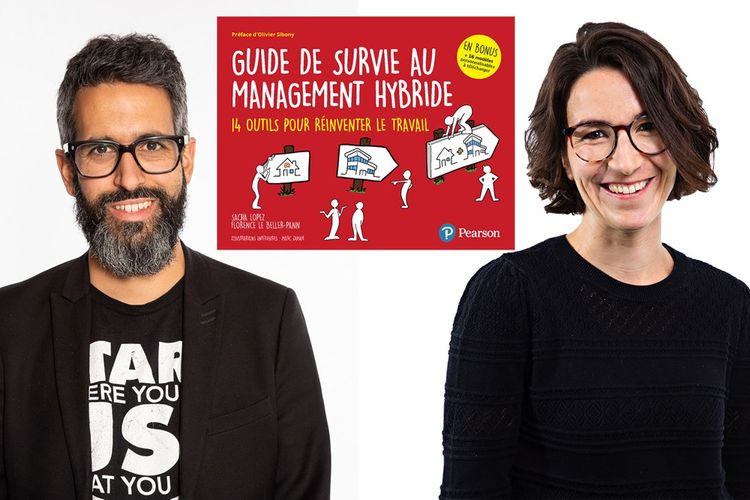 Sacha Lopez et Florence Le Beller-Pann sont les auteurs du livre « Guide de survie du management hybride », éditions Pearson, 192 pages.