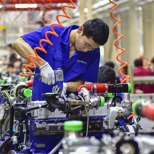 La Chine concentrera 43 % de l'emploi industriel mondial d'ici à 2050, selon l'étude du CGD.