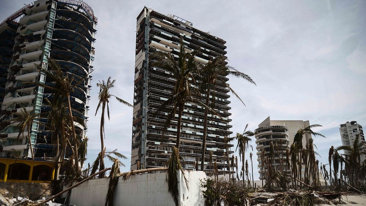 L'ouragan qui a ravagé Acapulco va coûter cher aux assureurs Les Echos