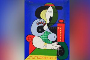 « Femme à la montre », de Pablo Picasso, 1932. Le tableau est estimé 120 millions de dollars.