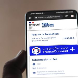L'instauration de la procédure de connexion sécurisée FranceConnect+ semble avoir ralenti l'usage du CPF, selon la Dares.