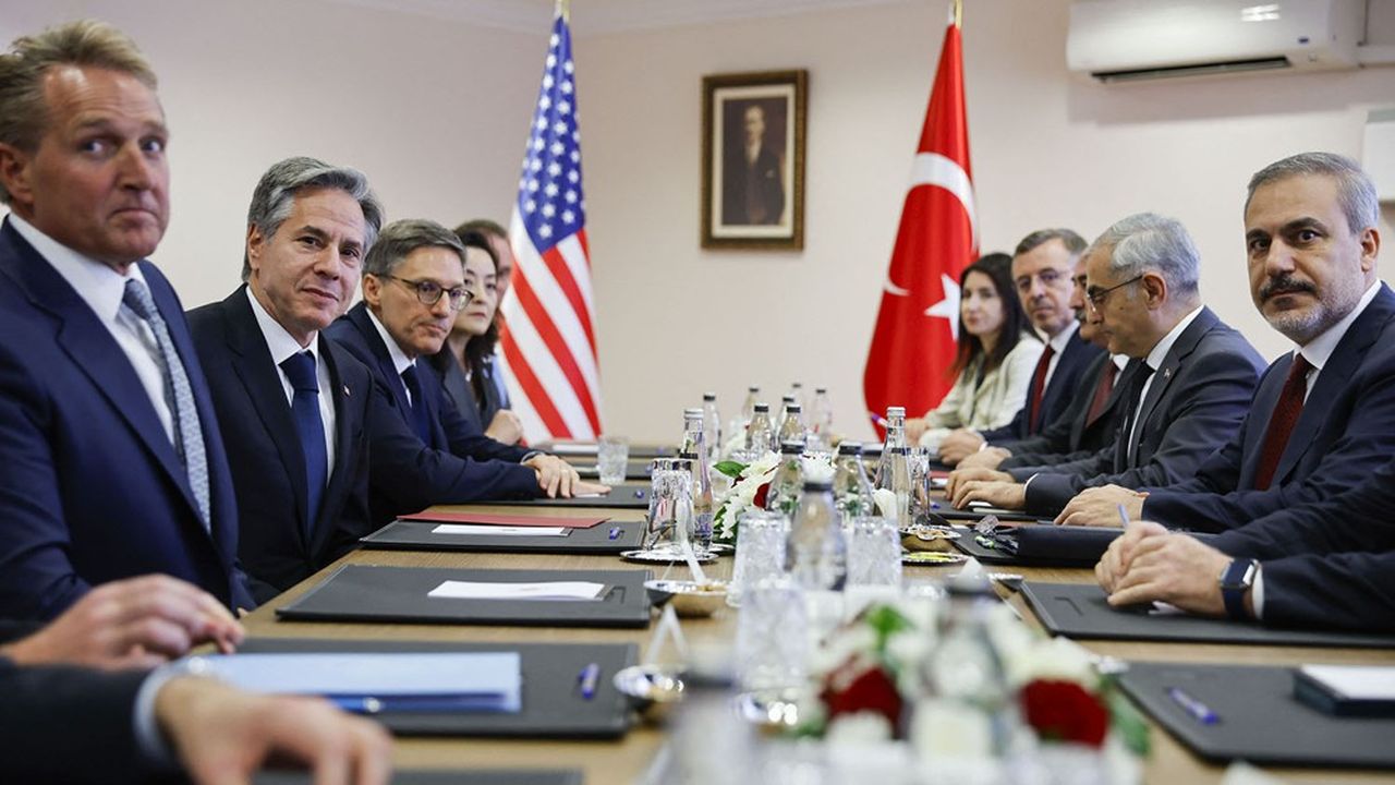 L'administration américaine pousse aussi pour qu'Ankara ratifie l'adhésion de la Suède à l'Otan.