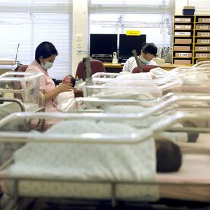 En 2022, environ 32.000 enfants sont nés à Hong Kong.