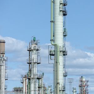 La raffinerie située à Porvoo, à l'est d'Helsinki. Deux litres de biocarburants sur trois vendus en Europe proviennent des usines de Neste.