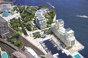 L'écoquartier Mareterra doit être livré à Monaco dans un an. Deux milliards d'euros ont été investis dans le projet.