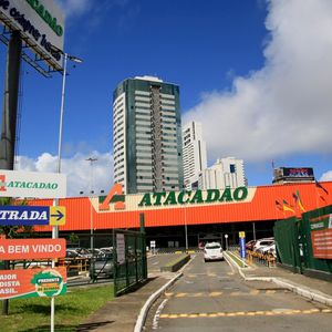 Un cash an carry Atacadao, l'enseigne qui cumule 70 % des ventes de Carrefour au Brésil, à Salvador de Bahia.