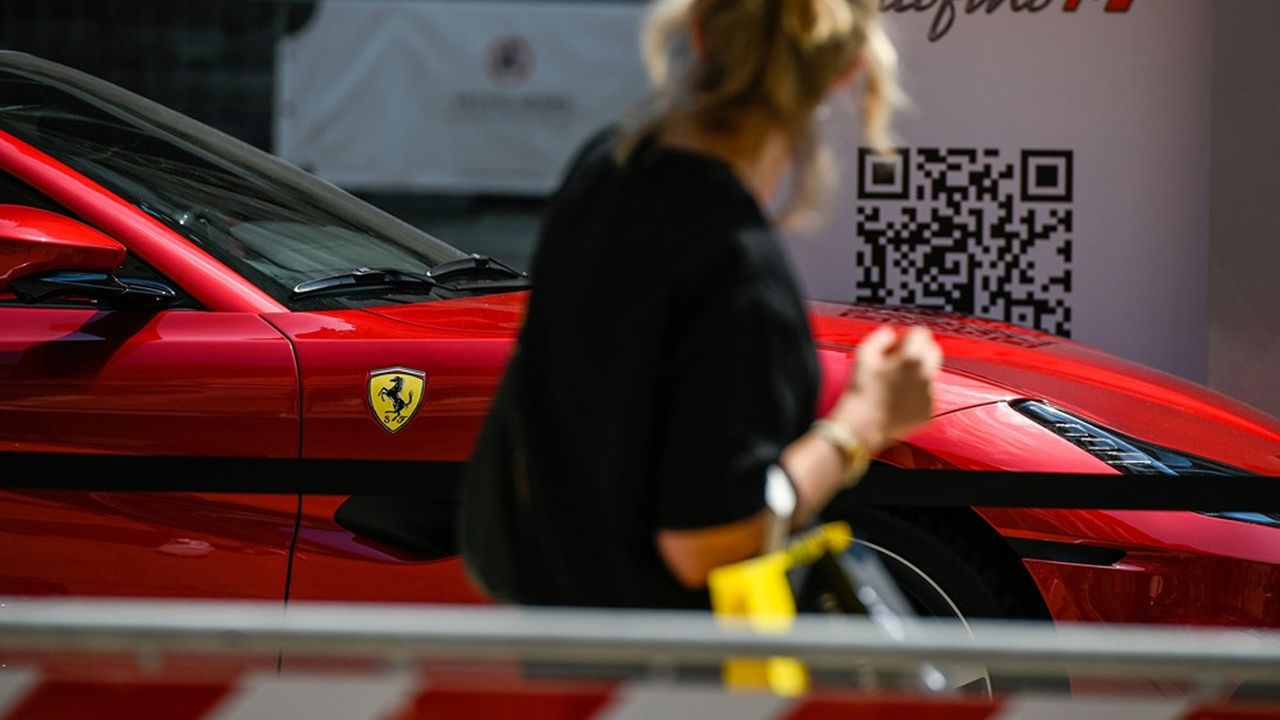Ferrari, l'une des grandes valeurs du FTSE MIB milanais, s'est envolé de 66 % en Bourse cette année.