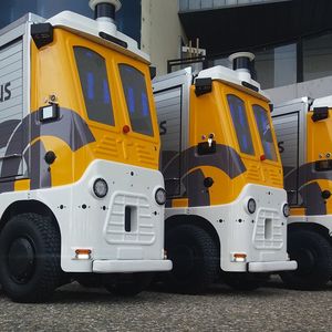 La plateforme AutOCampus a acquis trois droïdes de transport de marchandise de Twinshweel.
