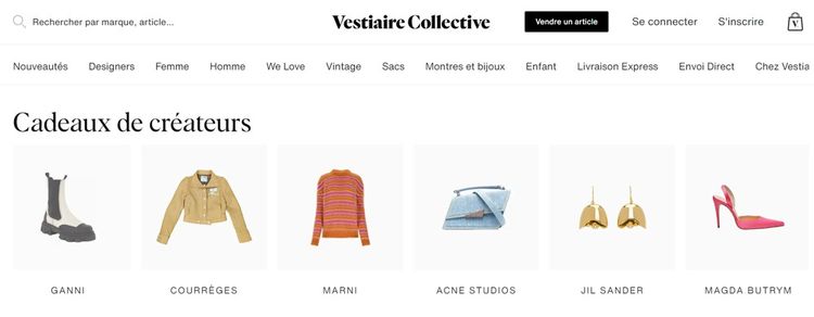 Site vente fashion luxe