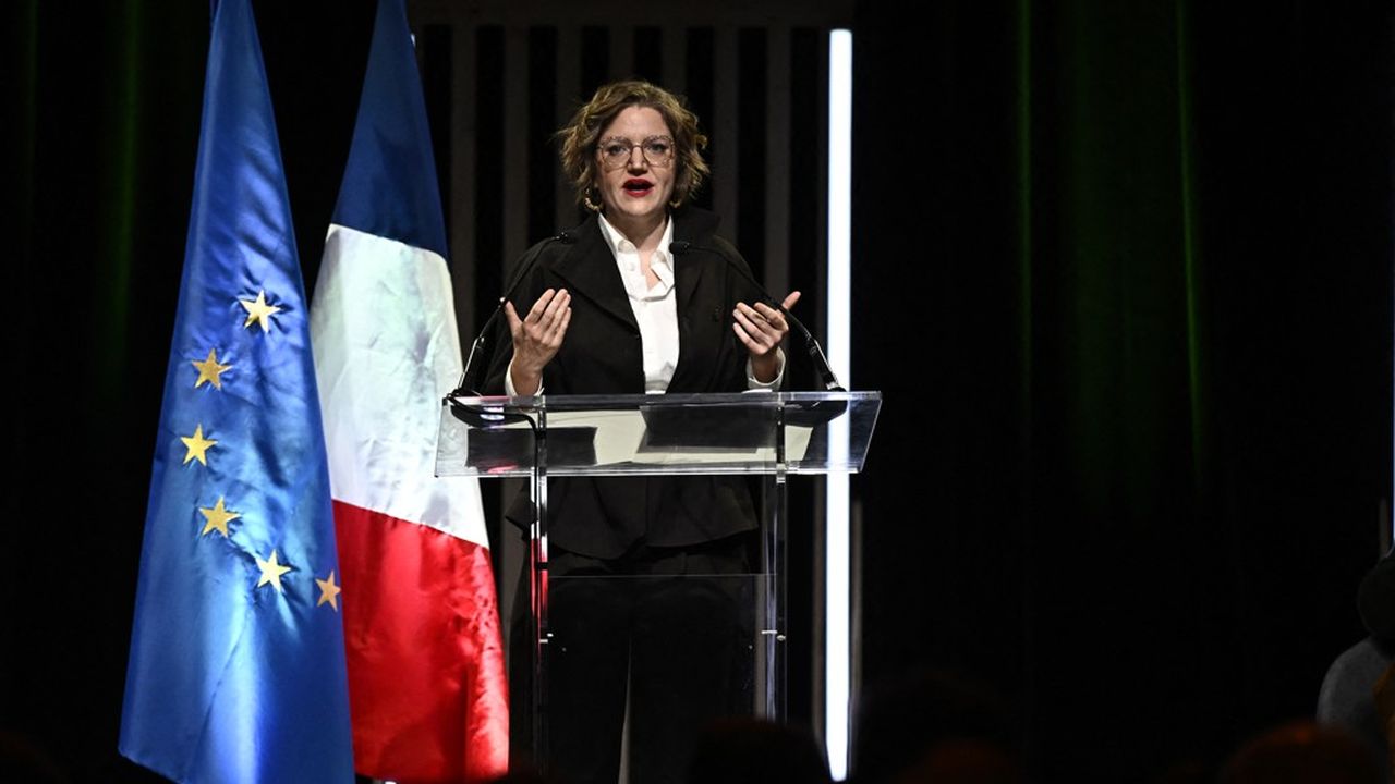 Marie Toussaint, tête de liste des Ecologistes pour les élections européennes.