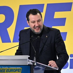 Matteo Salvini, ce dimanche, à Florence.