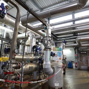 L'usine pilote dans la centrale de Rittershoffen vise à valider l'efficacité des procédés d'extraction de lithium dans la durée.