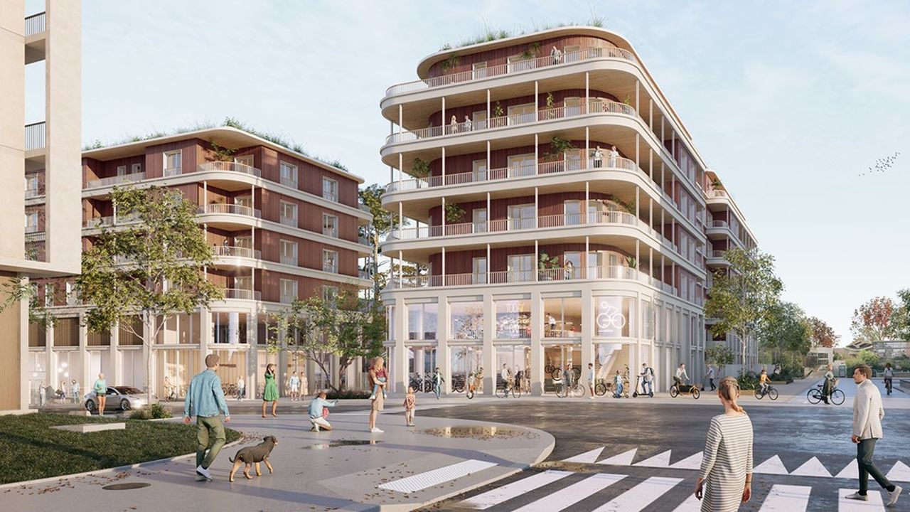 Le projet de l'Îlot Bonnet à Cachan (Val-de-Marne) retenu concentrera 87 logements en accession et 38 logements locatifs à loyers modérés.