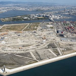 L'île artificielle de Yumeshima, dans la baie d'Osaka, va accueillir l'exposition universelle de 2025 puis le premier casino du Japon.