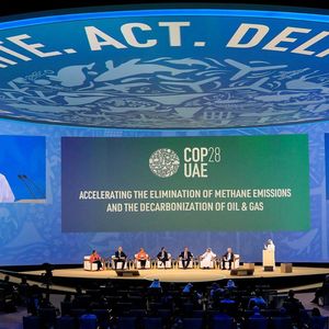 La COP28 qui se tient à Dubaï depuis le 30 novembre doit en principe s'achever ce mardi. REUTERS/Thomas Mukoya/File Photo