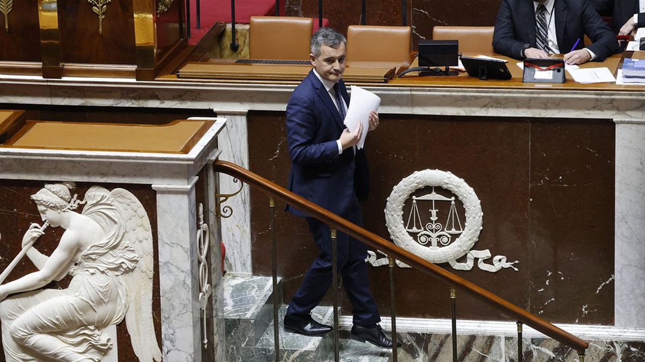 Le ministère de l'Intérieur, Gérald Darmanin, a subi ce lundi un sérieux revers à l'Assemblée.