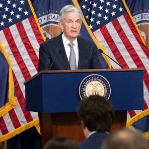 Le président de la Réserve fédérale, Jerome Powell, lors de la conférence de presse du 1er novembre.