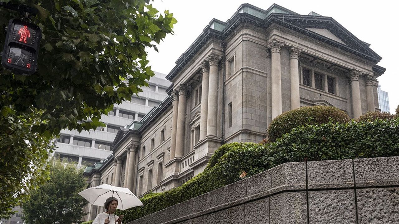 Le siège de la Banque du Japon, à Tokyo.