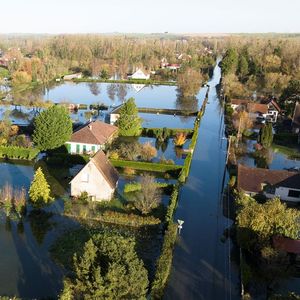 Les inondations exceptionnelles dans les Hauts-de-France pourraient coûter 550 millions d'euros.