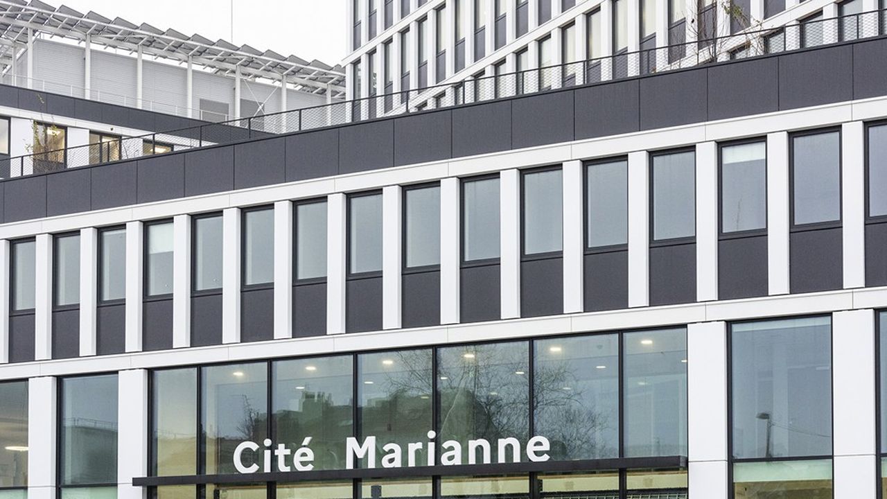Cité Marianne est un peu plus grande que l'ancienne cité administrative (38.500 m2 contre 36.000 m2 précédemment) car y seront réunis plusieurs services de l'Etat jusqu'alors disséminés dans la ville.