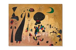 Fin 2023, Christie's a vendu la peinture « Femmes, lune, étoiles » (Joan Miro) pour la somme record de 20,7 millions d'euros.