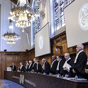 La Cour Internationale de Justice à la Haye.