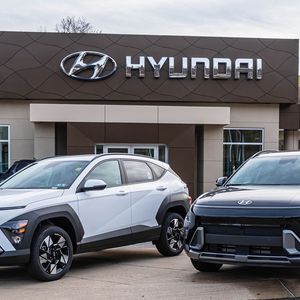 Des modèles Hyundai en vente chez un concessionnaire, en décembre en Pennsylvanie.