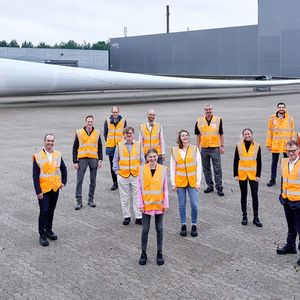 Les tests de validation de la deuxième pale seront finalisés sur un banc d'essai de LM Wind Power à Lunderskov, au Danemark.