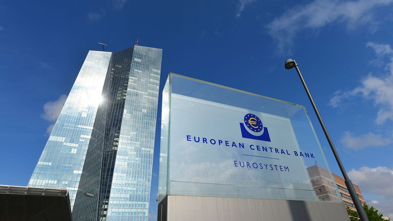 La tour de la BCE à Francfort.