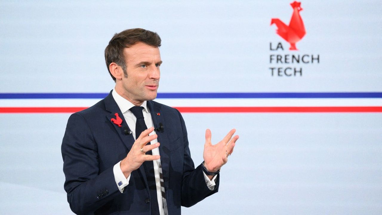 Emmanuel Macron avait convié des start-up françaises lors de son dernier déplacement à Washington.