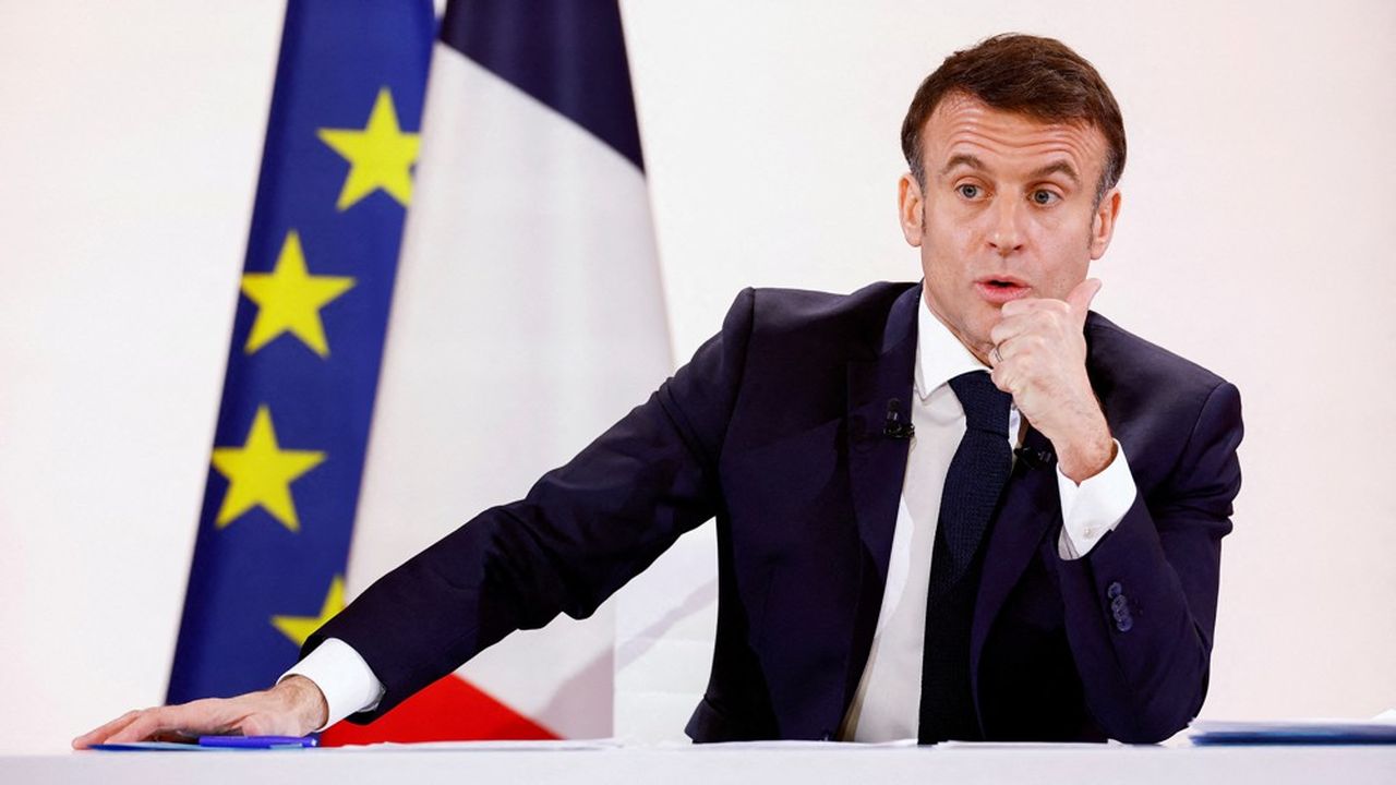 Le congé actuel crée beaucoup d'angoisse, a déclaré Emmanuel Macron mardi soir.