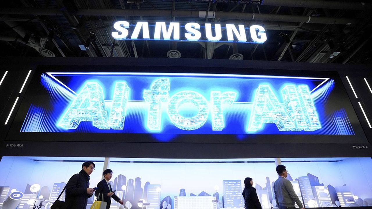 Samsung Electronics mise tout sur les nouvelles capacités de l'IA générative pour vendre ses portables.