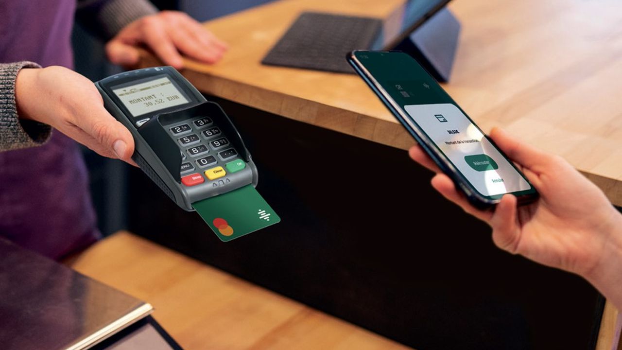 L'application Serenipay est associée à la carte bancaire et permet d'oraliser les différentes étapes du paiement par carte.