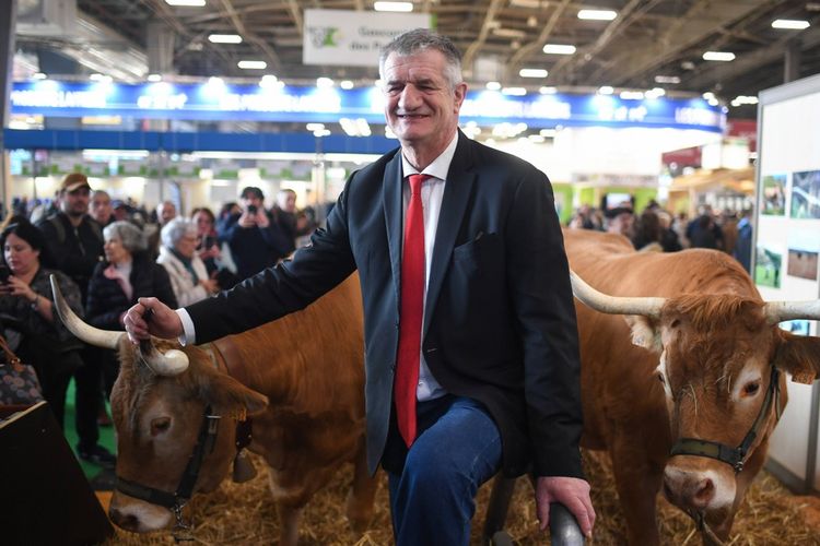 Jean Lassalle au Salon International de l'Agriculture l'an dernier.