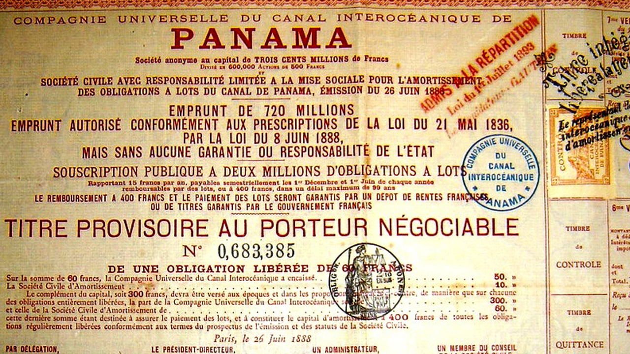 Le Scandale De Panama 1878 1892 Historia 2044